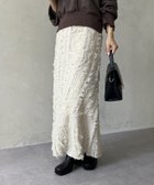 【ゼヴォン/Thevon】のフリンジニットナロースカート 人気、トレンドファッション・服の通販 founy(ファニー) ファッション Fashion レディースファッション WOMEN スカート Skirt 2024年 2024 2024-2025秋冬・A/W Aw/Autumn/Winter/Fw/Fall/2024-2025 おすすめ Recommend カットソー Cut And Sew シンプル Simple スウェット Sweat スリット Slit セットアップ Set Up フリンジ Fringe ブルゾン Blouson ミックス Mix 秋 Autumn/Fall thumbnail アイボリー|ID: prp329100004252083 ipo3291000000029512628