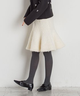 【クイーンズ コート/QUEENS COURT】のプードルファーフレアミニスカート 人気、トレンドファッション・服の通販 founy(ファニー) ファッション Fashion レディースファッション WOMEN スカート Skirt ミニスカート Mini Skirts フレア Flare ミニスカート Mini Skirt |ID:prp329100004252289