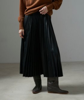 【サロン アダム エ ロペ/SALON adam et rope'】のシンセティックレザープリーツスカート 人気、トレンドファッション・服の通販 founy(ファニー) ファッション Fashion レディースファッション WOMEN スカート Skirt プリーツスカート Pleated Skirts シルバー Silver フェミニン Feminine プリーツ Pleats ベーシック Basic マニッシュ Mannish リラックス Relax ロング Long エレガント 上品 Elegant |ID:prp329100004252321