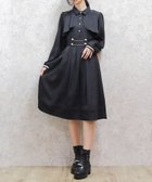 【アクシーズファム/axes femme】のハイウエストフラシワンピース 人気、トレンドファッション・服の通販 founy(ファニー) ファッション Fashion レディースファッション WOMEN ワンピース Dress おすすめ Recommend thumbnail 黒|ID: prp329100004252437 ipo3291000000029516984