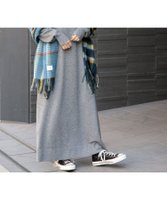 【アーバンリサーチ ドアーズ/URBAN RESEARCH DOORS】のFORK SPOON ハイネックフレアニットワンピース 人気、トレンドファッション・服の通販 founy(ファニー) ファッション Fashion レディースファッション WOMEN ワンピース Dress ニットワンピース Knit Dresses 2024年 2024 2024-2025秋冬・A/W Aw/Autumn/Winter/Fw/Fall/2024-2025 A/W・秋冬 Aw・Autumn/Winter・Fw・Fall-Winter 冬 Winter ハイネック High Neck ベーシック Basic ロング Long エレガント 上品 Elegant |ID:prp329100004252441