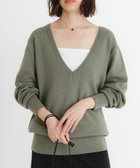 【アーバンリサーチ/URBAN RESEARCH】のカシミヤコットンVネックチュニックニット 人気、トレンドファッション・服の通販 founy(ファニー) ファッション Fashion レディースファッション WOMEN トップス・カットソー Tops/Tshirt ニット Knit Tops Vネック V-Neck 2025年 2025 S/S・春夏 Ss・Spring/Summer おすすめ Recommend インナー Inner カシミヤ Cashmere カットソー Cut And Sew タンク Tank タートル Turtle チュニック Tunic リラックス Relax ロング Long 夏 Summer 春 Spring thumbnail KHAKI|ID: prp329100004252445 ipo3291000000029517025