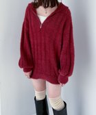 【ヘザー/Heather】のシャギーフードZIPミニワンピース 人気、トレンドファッション・服の通販 founy(ファニー) ファッション Fashion レディースファッション WOMEN ワンピース Dress おすすめ Recommend ジャケット Jacket デコルテ Decolletage トレンド Trend フェミニン Feminine フロント Front ブルゾン Blouson ロング Long thumbnail レッド|ID: prp329100004252447 ipo3291000000029517042