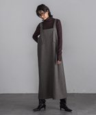 【メイソングレイ/MAYSON GREY】のバックルベルトジャンパードレス≪洗濯機で洗える≫ 人気、トレンドファッション・服の通販 founy(ファニー) ファッション Fashion レディースファッション WOMEN ワンピース Dress ドレス Party Dresses バッグ Bag ベルト Belts A/W・秋冬 Aw・Autumn/Winter・Fw・Fall-Winter おすすめ Recommend クラシカル Classical コンパクト Compact タートル Turtle ドレス Dress バランス Balance メタル Metal 洗える Washable thumbnail チャコールグレー|ID: prp329100004252450 ipo3291000000029517054