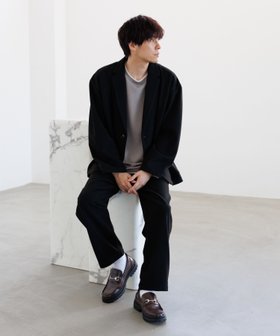 【ラコレ/LAKOLE / MEN】のTRウーリーテックジャケットSETUP 人気、トレンドファッション・服の通販 founy(ファニー) ファッション Fashion メンズファッション MEN セットアップ Setup/Men シューズ Shoes ジャケット Jacket スニーカー Sneakers セットアップ Set Up フォーマル Formal プリント Print |ID:prp329100004252501