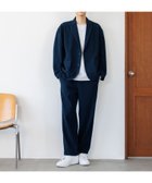 【ラコレ/LAKOLE / MEN】のTRウーリーテックジャケットSETUP 人気、トレンドファッション・服の通販 founy(ファニー) ファッション Fashion メンズファッション MEN セットアップ Setup/Men シューズ Shoes ジャケット Jacket スニーカー Sneakers セットアップ Set Up フォーマル Formal プリント Print thumbnail ネイビー88|ID: prp329100004252501 ipo3291000000029517449