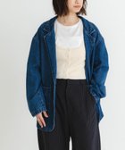 【アーバンリサーチ/URBAN RESEARCH】のテーラードデニムジャケット 人気、トレンドファッション・服の通販 founy(ファニー) ファッション Fashion レディースファッション WOMEN アウター Coat Outerwear ジャケット Jackets デニムジャケット Denim Jackets 2025年 2025 S/S・春夏 Ss・Spring/Summer おすすめ Recommend インナー Inner シンプル Simple ジャケット Jacket スラックス Slacks デニム Denim ルーズ Loose 冬 Winter 夏 Summer 春 Spring 羽織 Haori thumbnail BLUE|ID: prp329100004252553 ipo3291000000029517967