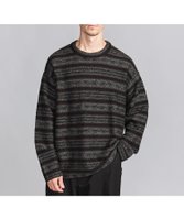 【ビューティ&ユース ユナイテッドアローズ/BEAUTY&YOUTH / UNITED ARROWS / MEN】のダークカラー フェアアイル リブレス クルーネック ニット 人気、トレンドファッション・服の通販 founy(ファニー) ファッション Fashion メンズファッション MEN クラシック Classic シンプル Simple スラックス Slacks バランス Balance ボックス Box リラックス Relax おすすめ Recommend |ID:prp329100004252566