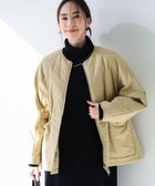 【ビーミングライフストアバイビームス/B:MING LIFE STORE by BEAMS】のドローストリング 中綿 ブルゾン(S~M) 24AW ミドル BEIGE|ID: prp329100004252608 ipo3291000000029598771