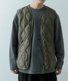 【アイテムズ アーバンリサーチ/ITEMS URBAN RESEARCH / MEN】のTAION Military Wzip Down Vest 人気、トレンドファッション・服の通販 founy(ファニー) ファッション Fashion メンズファッション MEN 2024年 2024 2024-2025秋冬・A/W Aw/Autumn/Winter/Fw/Fall/2024-2025 A/W・秋冬 Aw・Autumn/Winter・Fw・Fall-Winter 冬 Winter コンパクト Compact スリット Slit ダウン Down パッチ Patch ボトム Bottom ポケット Pocket ミリタリー Military 旅行 Travel thumbnail D.OLV|ID: prp329100004252708 ipo3291000000029518844