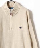 【ラザル/LAZAR / MEN】のBEVERLY HILLS POLO CLUB/ハーフジップニットセーター メンズ 人気、トレンドファッション・服の通販 founy(ファニー) ファッション Fashion メンズファッション MEN アクリル Acrylic カーゴパンツ Cargo Pants カーディガン Cardigan キャップ Cap キャラクター Character クール Cool シンプル Simple ジャケット Jacket ジャージ Jersey ストライプ Stripe スニーカー Sneakers スポーツ Sports スラックス Slacks セットアップ Set Up センター Center セーター Sweater ダウン Down デニム Denim トレンド Trend 定番 Standard 人気 Popularity パーカー Hoodie ビッグ Big フレア Flare フロント Front ブルゾン Blouson ベスト Vest ベーシック Basic thumbnail アイボリー|ID: prp329100004252727 ipo3291000000029518984