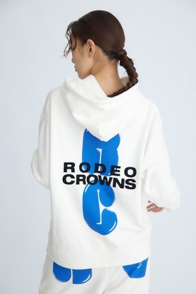 【ロデオクラウンズワイドボウル/RODEO CROWNS WIDE BOWL】のBalloon LOGO フーディ 人気、トレンドファッション・服の通販 founy(ファニー) ファッション Fashion レディースファッション WOMEN おすすめ Recommend セットアップ Set Up ポケット Pocket リラックス Relax |ID:prp329100004252841