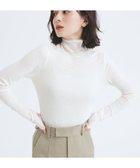 【アニュアンス/anuans】のシアーウールタートルネックカットトップス 人気、トレンドファッション・服の通販 founy(ファニー) ファッション Fashion レディースファッション WOMEN トップス・カットソー Tops/Tshirt タートルネック Turtleneck なめらか Smooth インナー Inner シンプル Simple エレガント 上品 Elegant thumbnail IVORY|ID: prp329100004252887 ipo3291000000029520708