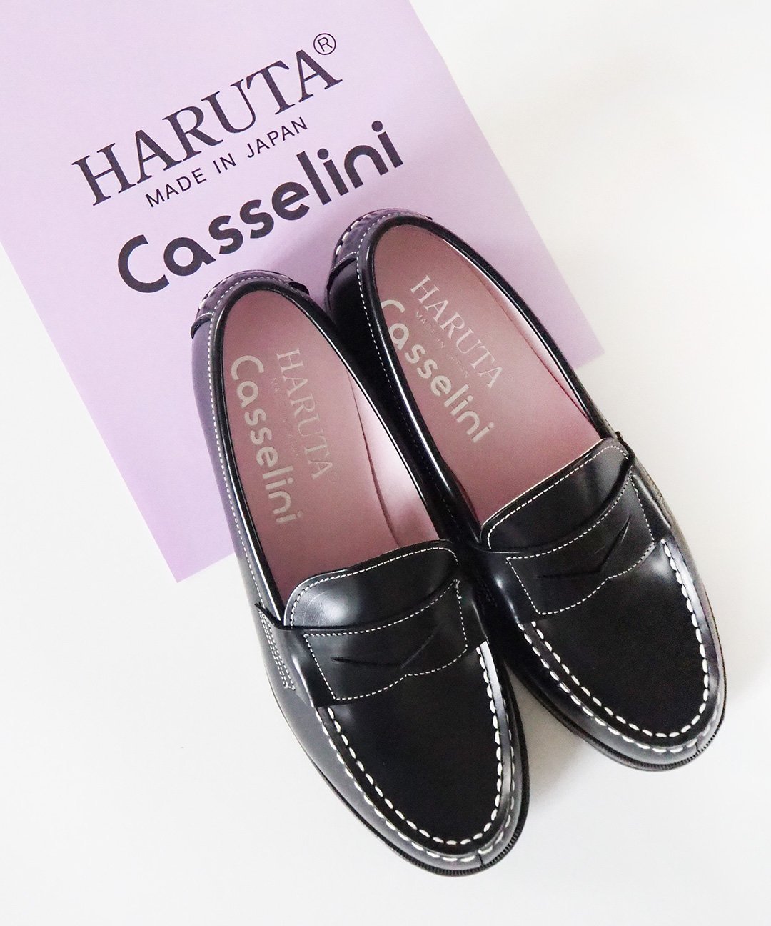 【キャセリーニ/CASSELINI】の【HARUTA×Casselini】コインローファー 人気、トレンドファッション・服の通販 founy(ファニー) 　ファッション　Fashion　レディースファッション　WOMEN　シンプル　Simple　スタンダード　Standard　ネップ　Nep Yarn　ミックス　Mix　 other-1|ID: prp329100004252903 ipo3291000000029521227