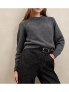 【バナナリパブリック ファクトリーストア/BANANA REPUBLIC FACTORY STORE】のBANANA REPUBLIC FACTORY STORE ブークレ プルオーバーセーター CHARCOAL|ID: prp329100004252906 ipo3291000000029521367