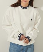 【その他のブランド/Other】のU.S. POLO ASSN./モックネックショート丈スウェット ポロ WHT|ID: prp329100004252946 ipo3291000000029521878