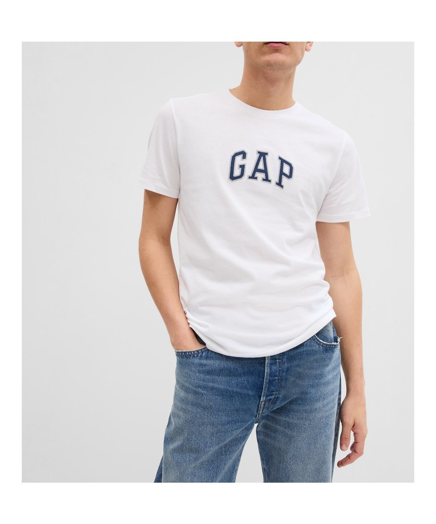 【ギャップ/GAP】のGAPアーチロゴTシャツ(ユニセックス) インテリア・キッズ・メンズ・レディースファッション・服の通販 founy(ファニー) 　ファッション　Fashion　レディースファッション　WOMEN　トップス・カットソー　Tops/Tshirt　シャツ/ブラウス　Shirts/Blouses　ロング / Tシャツ　T-Shirts　プリント　Print　ボトム　Bottom　半袖　Short Sleeve　定番　Standard　OPTIC_WHITE|ID: prp329100004252959 ipo3291000000029522140