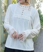 【アクシーズファム/axes femme】の静電気防止レース切替インナー 人気、トレンドファッション・服の通販 founy(ファニー) ファッション Fashion レディースファッション WOMEN おすすめ Recommend インナー Inner ビスチェ Bustier フェミニン Feminine フリル Frills ベロア Velor レース Race 冬 Winter 切替 Switching thumbnail 生成り|ID: prp329100004252978 ipo3291000000029522444