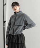 【ケービーエフ/KBF / URBAN RESEARCH】のフロントZIPフリーストップス 人気、トレンドファッション・服の通販 founy(ファニー) ファッション Fashion レディースファッション WOMEN トップス・カットソー Tops/Tshirt 2024年 2024 2024-2025秋冬・A/W Aw/Autumn/Winter/Fw/Fall/2024-2025 A/W・秋冬 Aw・Autumn/Winter・Fw・Fall-Winter 冬 Winter おすすめ Recommend コンパクト Compact ティアードスカート Tiered Skirt デニム Denim パイピング Piping フロント Front ワイド Wide 切替 Switching thumbnail GRAY|ID: prp329100004252980 ipo3291000000029522452