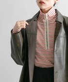 【ケービーエフ/KBF / URBAN RESEARCH】のタートルホックボーダートップス 人気、トレンドファッション・服の通販 founy(ファニー) ファッション Fashion レディースファッション WOMEN トップス・カットソー Tops/Tshirt 2024年 2024 2024-2025秋冬・A/W Aw/Autumn/Winter/Fw/Fall/2024-2025 A/W・秋冬 Aw・Autumn/Winter・Fw・Fall-Winter 冬 Winter おすすめ Recommend インナー Inner ジャケット Jacket タートル Turtle ベーシック Basic thumbnail RED×BEIGE|ID: prp329100004252981 ipo3291000000029522461