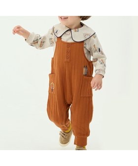 【モイモルン/moimoln / KIDS】のモイモルン/【2点セット】クレヨントップス オーバーオール 人気、トレンドファッション・服の通販 founy(ファニー) ファッション Fashion キッズファッション KIDS トップス・カットソー Tops/Tees/Kids ポケット Pocket |ID:prp329100004252997