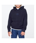 【ギャップ/GAP / KIDS】のリラックス ミニGAPロゴ ポーラフリースパーカー (キッズ) NAVY_UNIFORM|ID: prp329100004253014 ipo3291000000029522618