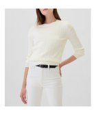 【ギャップ/GAP】のCashSoft カシミヤタッチ ケーブルニット クルーネックセーター IVORY_FROST|ID: prp329100004253102 ipo3291000000029523843