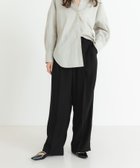 【アーバンリサーチ/URBAN RESEARCH】のダブルクロスキュプラパンツ 人気、トレンドファッション・服の通販 founy(ファニー) ファッション Fashion レディースファッション WOMEN パンツ Pants 2025年 2025 S/S・春夏 Ss・Spring/Summer キュプラ Cupra シンプル Simple スウェット Sweat ストレート Straight スラックス Slacks センター Center パターン Pattern ベーシック Basic ビジネス 仕事 通勤 Business 夏 Summer thumbnail BLACK|ID: prp329100004253133 ipo3291000000029524262