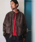 【ビーミングライフストア/B:MING LIFE STORE / MEN】のambiance / Fade Fake Leather A2 人気、トレンドファッション・服の通販 founy(ファニー) ファッション Fashion メンズファッション MEN ショート Short シンプル Simple ジャケット Jacket フェイクレザー Faux Leather ブルゾン Blouson ボックス Box ワイド Wide ヴィンテージ Vintage thumbnail BROWN|ID: prp329100004253201 ipo3291000000029526483