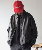 【ビーミングライフストア/B:MING LIFE STORE / MEN】のambiance / Fade Fake Leather A2 人気、トレンドファッション・服の通販 founy(ファニー) ファッション Fashion メンズファッション MEN ショート Short シンプル Simple ジャケット Jacket フェイクレザー Faux Leather ブルゾン Blouson ボックス Box ワイド Wide ヴィンテージ Vintage thumbnail BLACK|ID: prp329100004253201 ipo3291000000029526484