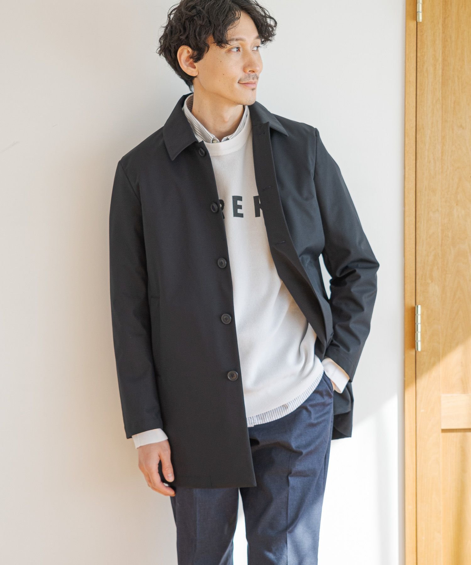 【グローバルワーク/GLOBAL WORK / MEN】のGUARDTECH ショートステンカラーコート/975729 人気、トレンドファッション・服の通販 founy(ファニー) 　ファッション　Fashion　メンズファッション　MEN　おすすめ　Recommend　シンプル　Simple　ジャケット　Jacket　ストレッチ　Stretch　スーツ　Suit　ポケット　Pocket　 other-1|ID: prp329100004253244 ipo3291000000029526807