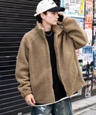 【ロッキーモンロー/Rocky Monroe】のオーバーサイズシープボアジャケット 人気、トレンドファッション・服の通販 founy(ファニー) ファッション Fashion レディースファッション WOMEN アウター Coat Outerwear ジャケット Jackets アウトドア Outdoor 秋 Autumn/Fall カットソー Cut And Sew ジップ Zip スウェット Sweat スタンド Stand トレンド Trend ドローコード Draw Cord バランス Balance パーカー Hoodie フロント Front 防寒 Cold Protection メンズ Mens ルーズ Loose 冬 Winter 再入荷 Restock/Back In Stock/Re Arrival おすすめ Recommend thumbnail ベージュ|ID: prp329100004253396 ipo3291000000029528212