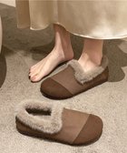 【ミニミニストア/miniministore】のモカシン レディース 裏起毛 冬靴 ブラウン|ID: prp329100004253411 ipo3291000000029611474