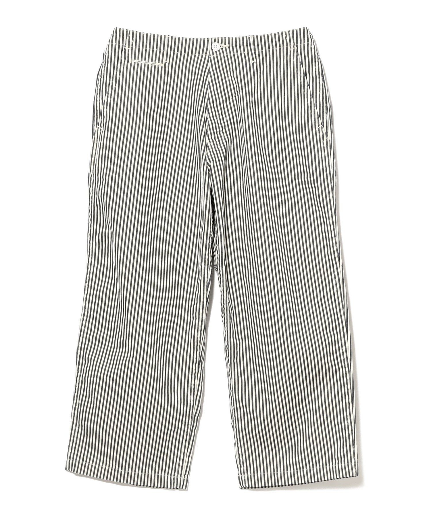 【ビームス ウイメン/BEAMS】のSanca / HICKORY TROUSERS WIDE 人気、トレンドファッション・服の通販 founy(ファニー) 　ファッション　Fashion　レディースファッション　WOMEN　コイン　Coin　シンプル　Simple　ジーンズ　Jeans　スウェット　Sweat　スタンダード　Standard　テーパード　Tapered　ポケット　Pocket　ミリタリー　Military　モチーフ　Motif　おすすめ　Recommend　日本製　Made In Japan　 other-1|ID: prp329100004253516 ipo3291000000029529124