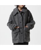 【エルエイチピー/LHP】のCLANE/クラネ/RIDGE POCKET BOA OVER COAT グレー|ID: prp329100004253534 ipo3291000000029529261