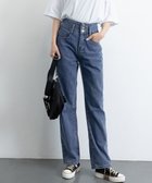 【ミニミニストア/miniministore】のハイウエスト デニムパンツ レディース 人気、トレンドファッション・服の通販 founy(ファニー) ファッション Fashion レディースファッション WOMEN パンツ Pants デニムパンツ Denim Pants A/W・秋冬 Aw・Autumn/Winter・Fw・Fall-Winter S/S・春夏 Ss・Spring/Summer ショート Short ストレート Straight デニム Denim 夏 Summer ビジネス 仕事 通勤 Business thumbnail ダークブルー|ID: prp329100004253545 ipo3291000000029651078