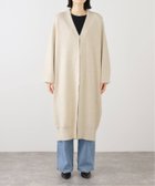 【プラージュ/Plage】のR IAM ANG/MIX ニットコート 人気、トレンドファッション・服の通販 founy(ファニー) ファッション Fashion レディースファッション WOMEN アウター Coat Outerwear コート Coats シンプル Simple ジュエリー Jewelry ロング Long エレガント 上品 Elegant thumbnail ベージュ|ID: prp329100004253564 ipo3291000000029529521