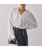 【バビロン/BABYLONE / KIDS】のフリルカラーブラウス 人気、トレンドファッション・服の通販 founy(ファニー) ファッション Fashion キッズファッション KIDS 2024年 2024 2024-2025秋冬・A/W Aw/Autumn/Winter/Fw/Fall/2024-2025 オーガンジー Organdy ジャケット Jacket フリル Frills 再入荷 Restock/Back In Stock/Re Arrival thumbnail ホワイト10|ID: prp329100004253571 ipo3291000000029529707