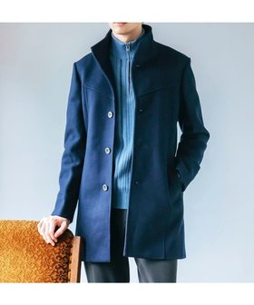 【エムケイ ミッシェルクラン/MK MICHEL KLEIN homme / MEN】のベーシックコート/TEC SILKY MELTON 人気、トレンドファッション・服の通販 founy(ファニー) ファッション Fashion メンズファッション MEN なめらか Smooth ウォーム Worm クラシック Classic ジャージ Jersey スタンド Stand ストライプ Stripe ストレッチ Stretch ベーシック Basic ポケット Pocket メルトン Melton ワイヤー Wire |ID:prp329100004253749