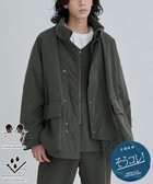 【コーエン メン/COEN / MEN】のダブルシルエットブルゾン【C.Mt PADDED BLOUSON】 DK.GRAY|ID: prp329100004253842 ipo3291000000029532799