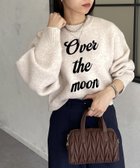 【ゼヴォン/Thevon】のフロッキーロゴクロップドニット 人気、トレンドファッション・服の通販 founy(ファニー) ファッション Fashion レディースファッション WOMEN トップス・カットソー Tops/Tshirt ニット Knit Tops 2024年 2024 2024-2025秋冬・A/W Aw/Autumn/Winter/Fw/Fall/2024-2025 クロップド Cropped スラックス Slacks ティアードスカート Tiered Skirt デニム Denim フェミニン Feminine 秋 Autumn/Fall thumbnail アイボリー|ID: prp329100004253843 ipo3291000000029532802