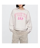 【ギャップ/GAP】のオーバーサイズ GAPグラフィック スウェット・トレーナー 人気、トレンドファッション・服の通販 founy(ファニー) ファッション Fashion レディースファッション WOMEN トップス・カットソー Tops/Tshirt パーカ Sweats スウェット Sweat グラフィック Graphic ショルダー Shoulder ドロップ Drop フロント Front プリント Print 長袖 Long Sleeve thumbnail TOKYO|ID: prp329100004253874 ipo3291000000029533164