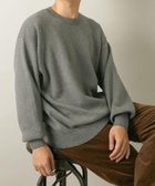 【アーバンリサーチ ロッソ/URBAN RESEARCH ROSSO / MEN】の『一部WEB限定カラー』綿カシミヤワイドフィットクルーネックニット 人気、トレンドファッション・服の通販 founy(ファニー) ファッション Fashion メンズファッション MEN カシミヤ Cashmere シンプル Simple スウェット Sweat スニーカー Sneakers スラックス Slacks デニム Denim トレンド Trend フィット Fit リラックス Relax ワイド Wide A/W・秋冬 Aw・Autumn/Winter・Fw・Fall-Winter 冬 Winter おすすめ Recommend 2024年 2024 エレガント 上品 Elegant 2024-2025秋冬・A/W Aw/Autumn/Winter/Fw/Fall/2024-2025 thumbnail GRAY|ID: prp329100004253879 ipo3291000000029533219