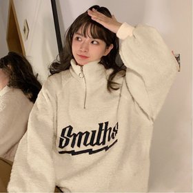 【ミニミニストア/miniministore】のボアトレーナー フロントジップ 韓国風 人気、トレンドファッション・服の通販 founy(ファニー) ファッション Fashion レディースファッション WOMEN A/W・秋冬 Aw・Autumn/Winter・Fw・Fall-Winter スウェット Sweat トレーナー Trainer ハイネック High Neck 今季 This Season |ID:prp329100004253909