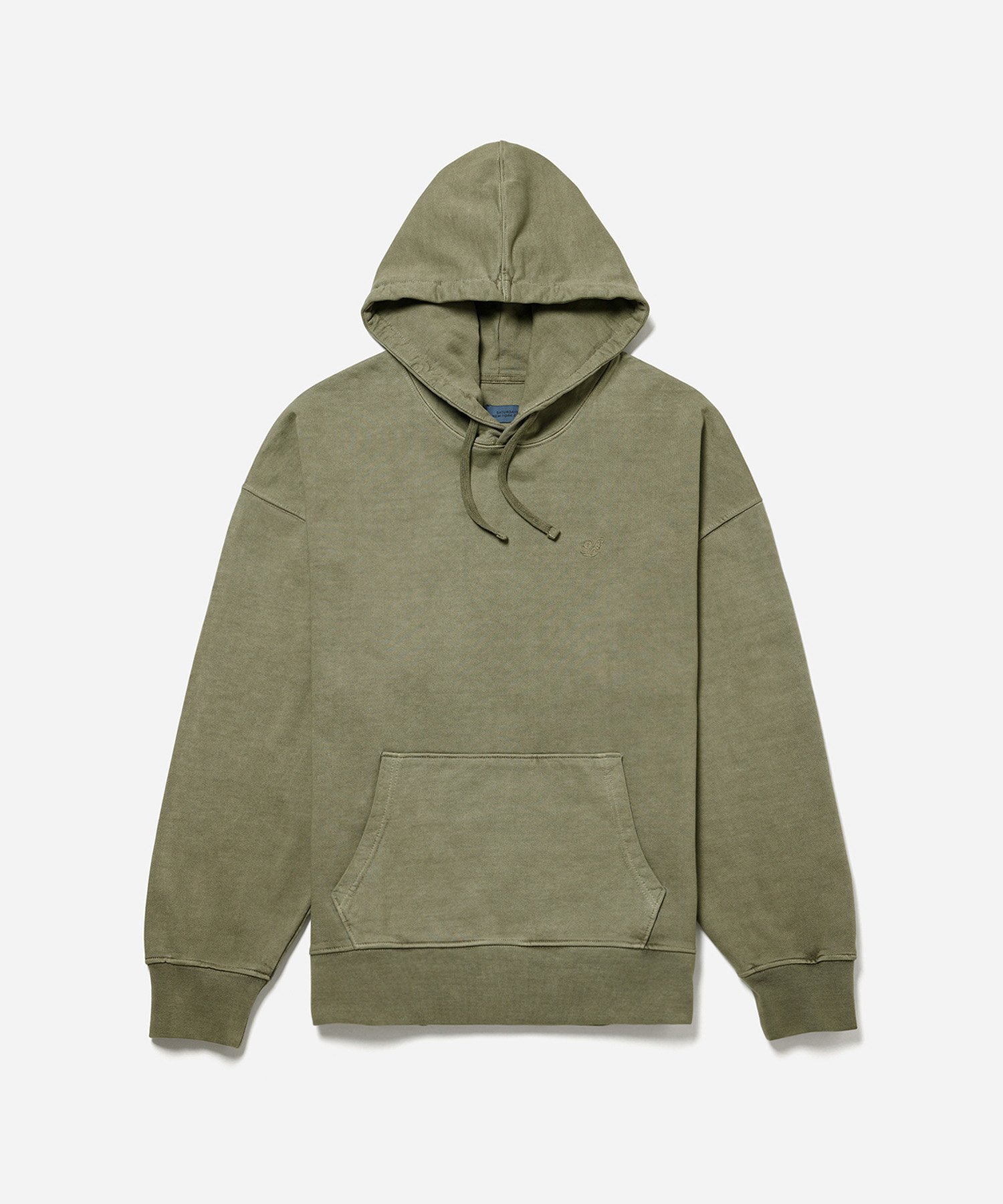 【サタデーズ ニューヨークシティ/SATURDAYS NYC / MEN】のWarren Pigment Dyed Hoodie インテリア・キッズ・メンズ・レディースファッション・服の通販 founy(ファニー) 　ファッション　Fashion　メンズファッション　MEN　シンプル　Simple　冬　Winter　オリーブ(37)|ID: prp329100004253930 ipo3291000000029533648