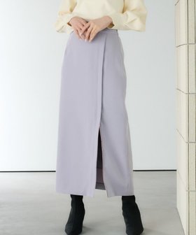 【アンデミュウ/Andemiu】のサイドZIPIラインスカート 人気、トレンドファッション・服の通販 founy(ファニー) ファッション Fashion レディースファッション WOMEN スカート Skirt スリット Slit タイトスカート Tight Skirt ポケット Pocket |ID:prp329100004253980