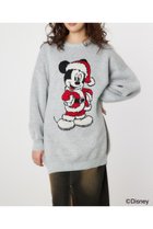 【ロデオクラウンズワイドボウル/RODEO CROWNS WIDE BOWL】の(MICKEY)チュニックニットワンピース 人気、トレンドファッション・服の通販 founy(ファニー) ファッション Fashion レディースファッション WOMEN ワンピース Dress ニットワンピース Knit Dresses チュニック Tunic おすすめ Recommend ガーリー Girly スペシャル Special ホリデーシーズン Holiday ポケット Pocket thumbnail L/T.GRY1|ID: prp329100004254025 ipo3291000000029534611