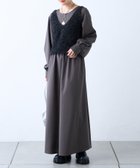 【パルグループ/PAL GROUP】の【w closet】ラメビスチェ+ワンピースSET 人気、トレンドファッション・服の通販 founy(ファニー) ファッション Fashion レディースファッション WOMEN ワンピース Dress インナー Inner トレンド Trend ハイネック High Neck ベスト Vest リボン Ribbon ロング Long 長袖 Long Sleeve thumbnail ブラック|ID: prp329100004254030 ipo3291000000029534626