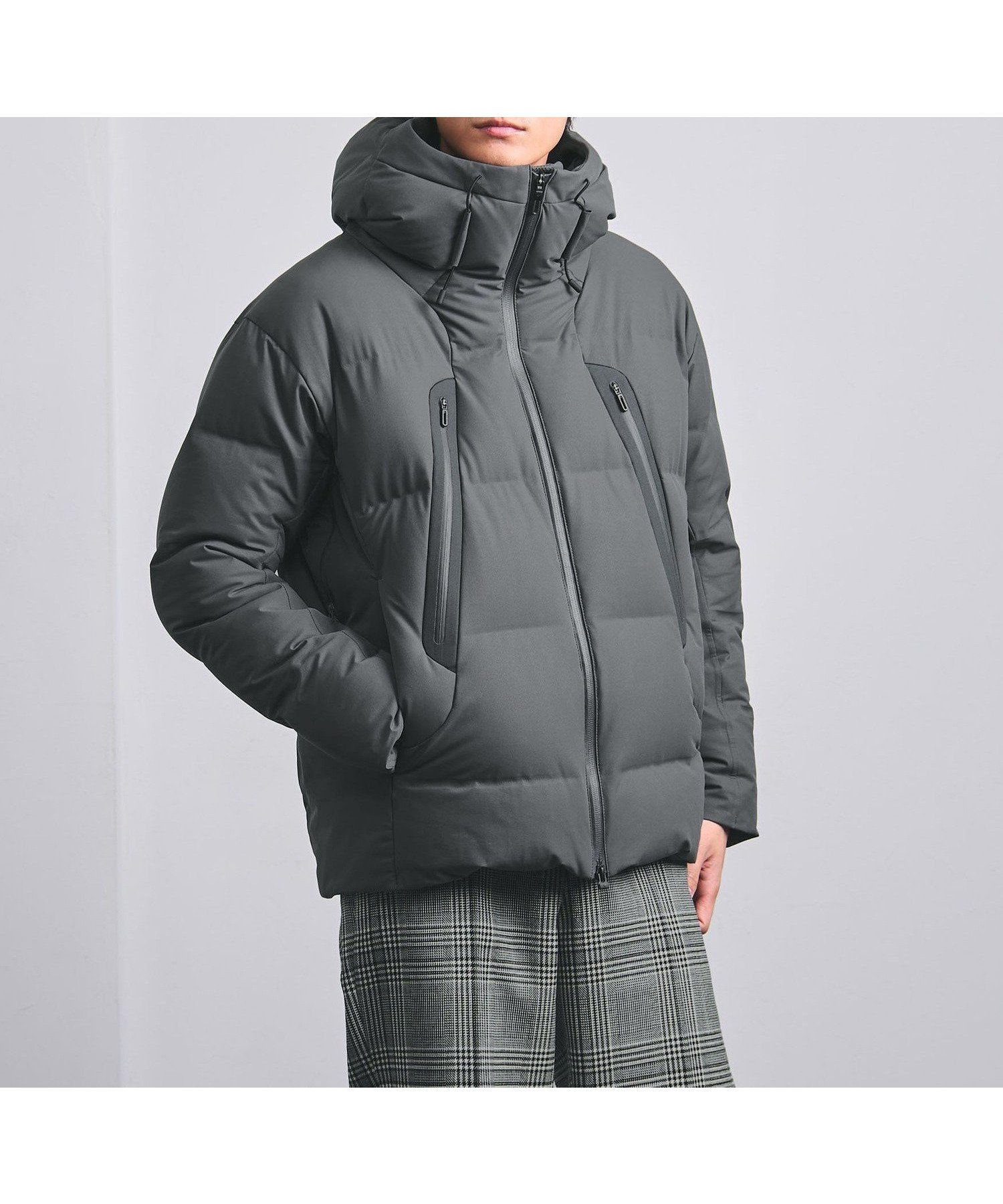 【ユナイテッドアローズ/UNITED ARROWS / MEN】の【別注】 DESCENTE ALLTERRAIN MIZUSAWA DOWN OVERSIZED JACKET MOUNTAINEER/水沢ダウンジャケット 人気、トレンドファッション・服の通販 founy(ファニー) 　ファッション　Fashion　メンズファッション　MEN　キルト　Quilt　コンパクト　Compact　ジャケット　Jacket　スラックス　Slacks　ダウン　Down　フロント　Front　ポケット　Pocket　別注　Special Order　メッシュ　Mesh　 other-1|ID: prp329100004254205 ipo3291000000029537616