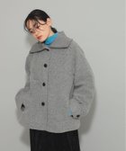 【ビームス ウイメン/BEAMS】の【11/28 23 59まで10%OFF】リブ襟 ハーフ コート ミドル GREY|ID: prp329100004254210 ipo3291000000029537685